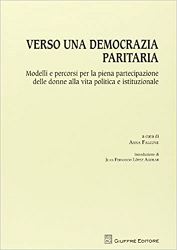 Copertina di "Verso una democrazia paritaria", Giuffr&egrave; 2011
