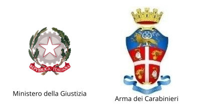 Emblema Repubblica Italiana Ministero della Giustizia