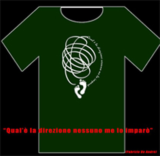 Maglietta scarabocchio