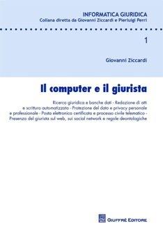 Copertina Ziccardi Computer e il giurista