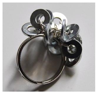 Anello ROTELLA "Partinverse"