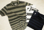 Polo Tricot Codice a sbarre