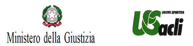 Emblema del Ministero della giustizia e logo USACLI