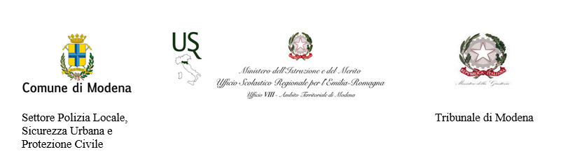 Emblema del Ministero della giustizia e logo questura milano e cipm