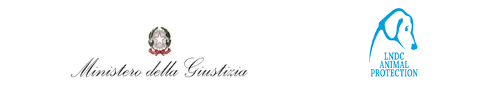 Emblema del Ministero della giustizia e logo Fondo ambiente italiano